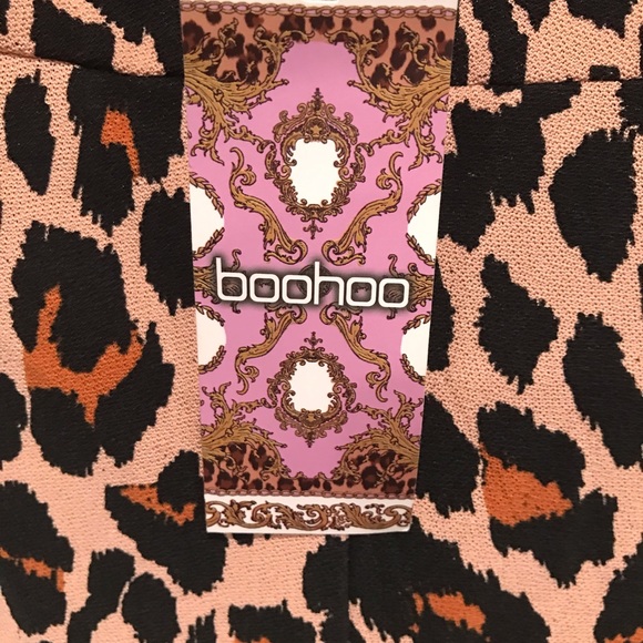 Plus Leopard Playsuit - Picture 7 of 9